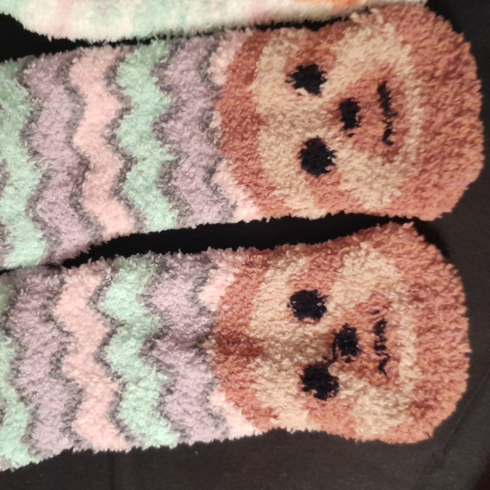 Fuzzy socks